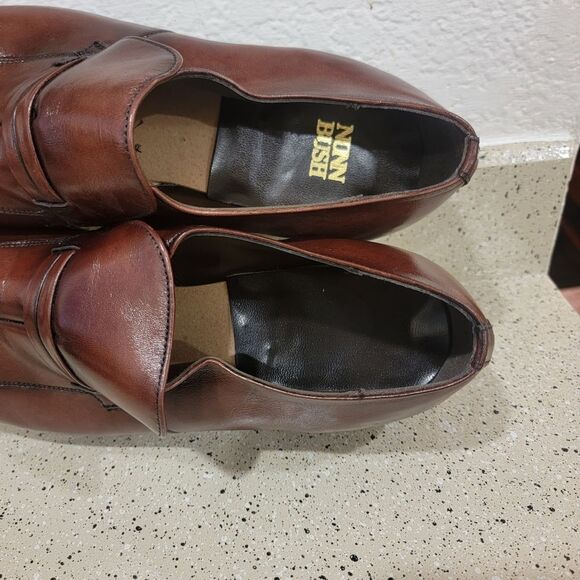 Vintage Nunn Bush Mens Loafer Brown Leather 9.5 EEE 324089 6 main image 5